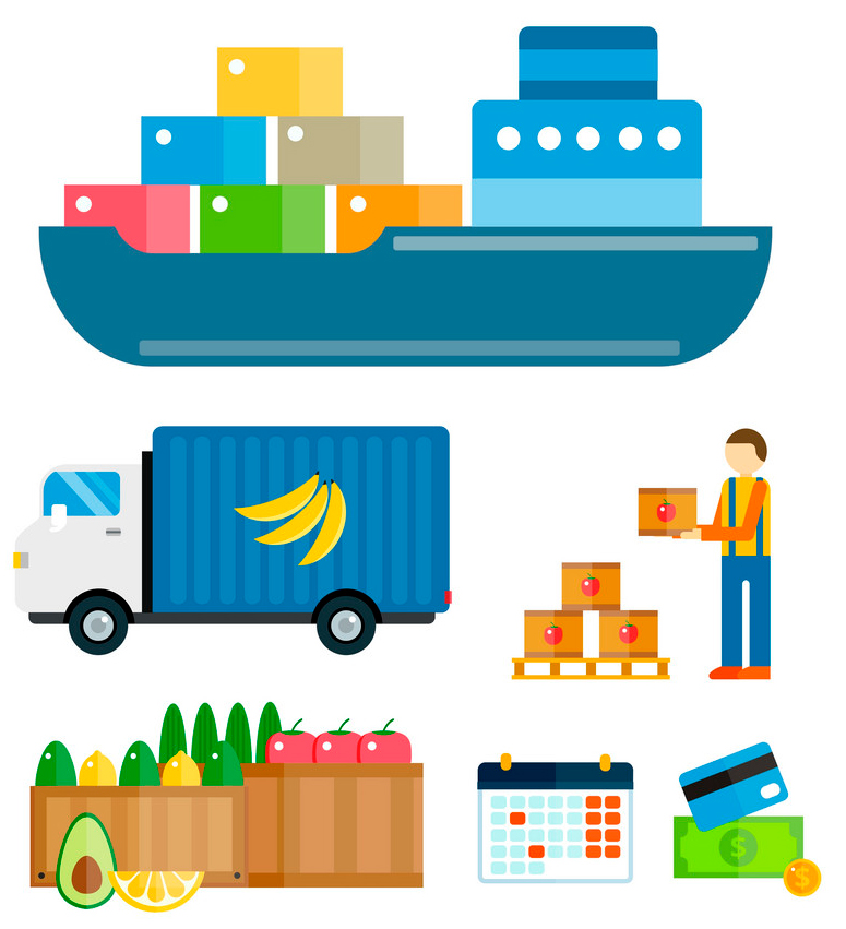 Logística y transporte de frutas y verduras