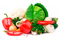 Variedad de verduras